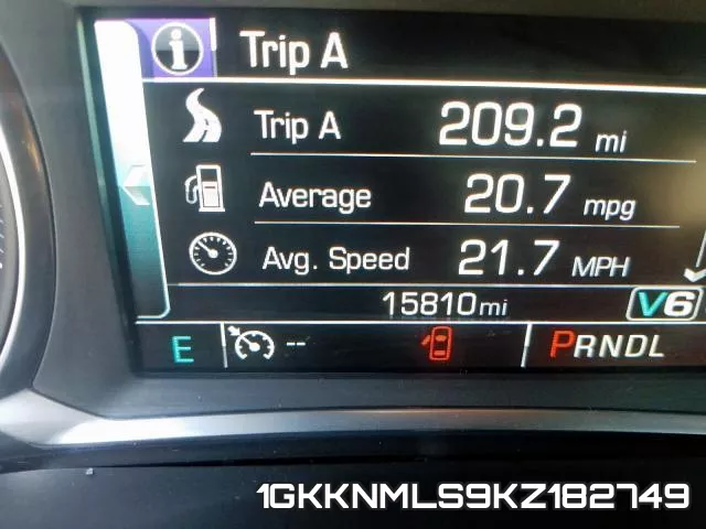 1GKKNMLS9KZ182749 фото 9