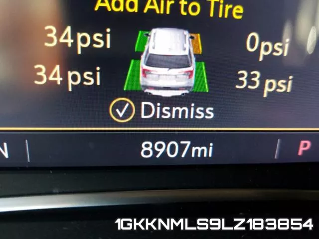 1GKKNMLS9LZ183854 фото 9