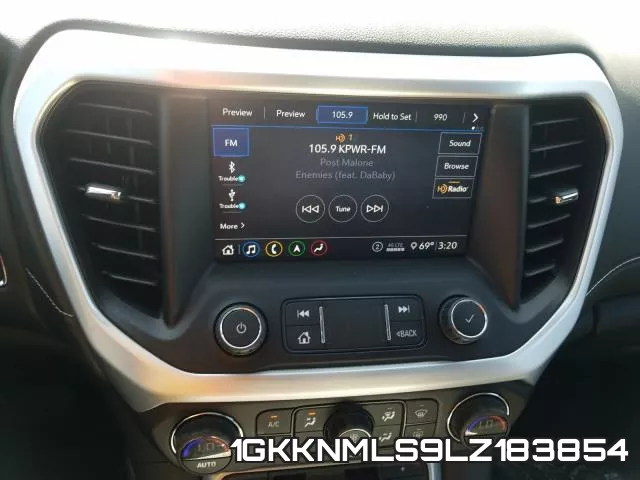 1GKKNMLS9LZ183854 фото 10