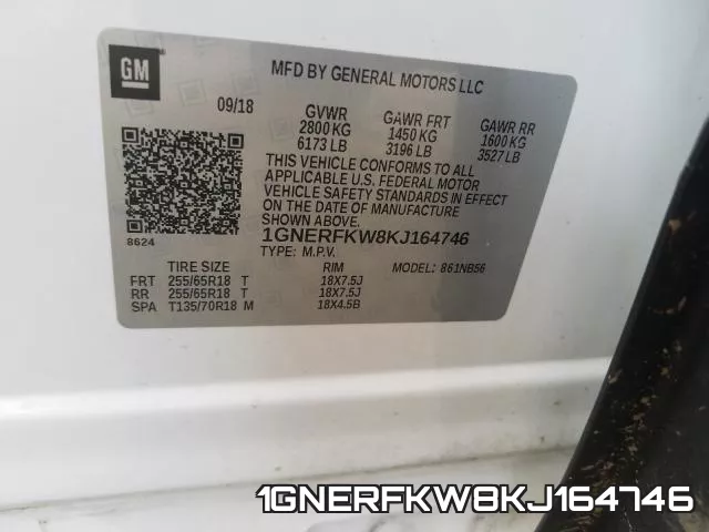 1GNERFKW8KJ164746 фото 2