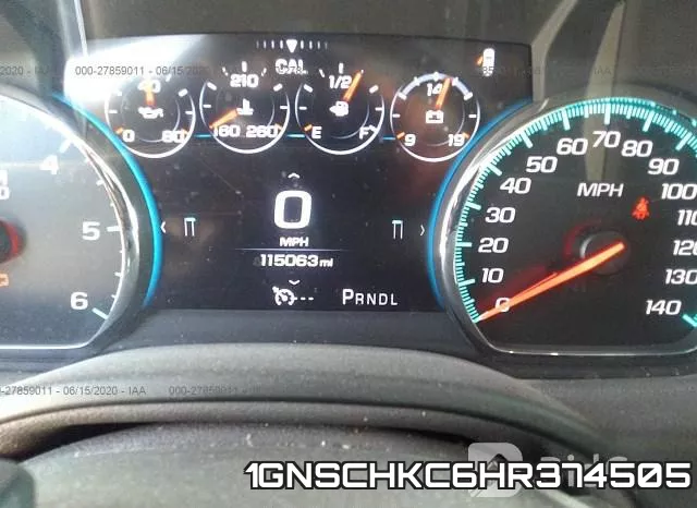 1GNSCHKC6HR374505 фото 8