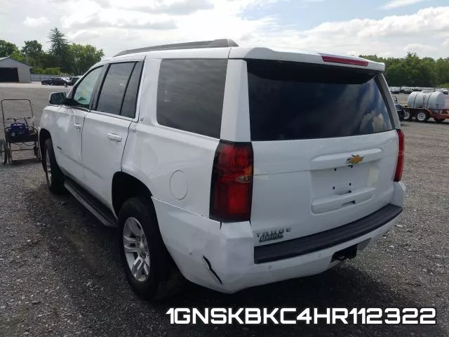 1GNSKBKC4HR112322 фото 4