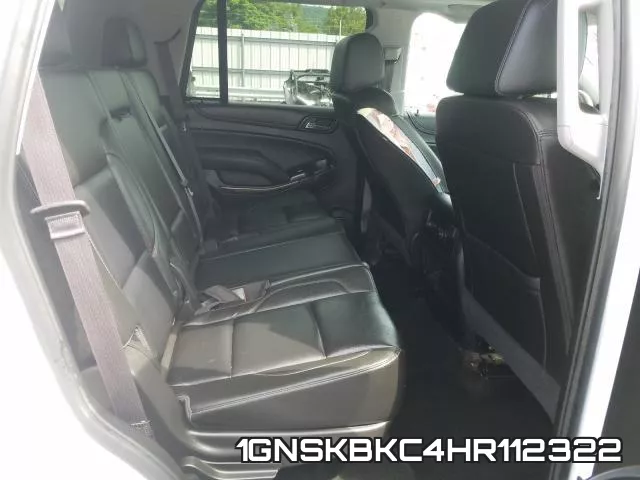 1GNSKBKC4HR112322 фото 7