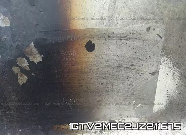 1GTV2MEC2JZ211675 фото 10