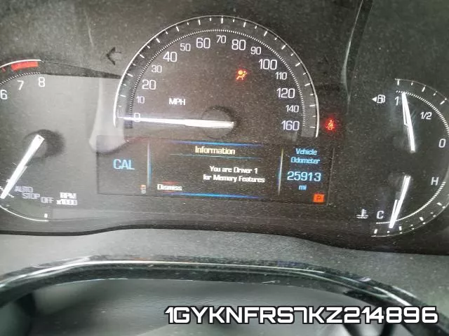 1GYKNFRS7KZ214896 фото 9