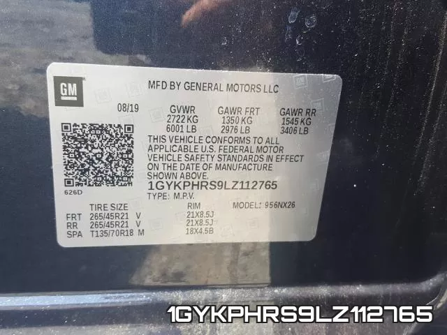 1GYKPHRS9LZ112765 фото 2