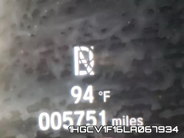 1HGCV1F16LA067934 фото 9