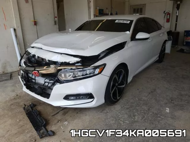 1HGCV1F34KA005691 фото 3