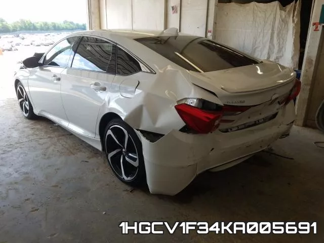 1HGCV1F34KA005691 фото 4