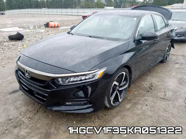 1HGCV1F35KA051322 фото 3