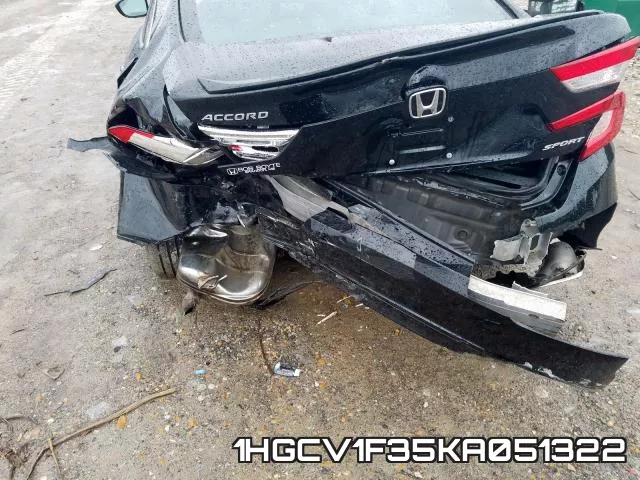 1HGCV1F35KA051322 фото 10