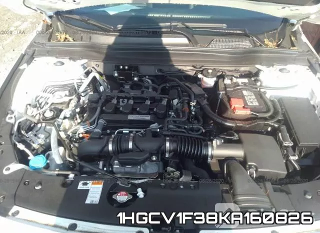 1HGCV1F38KA160826 фото 2
