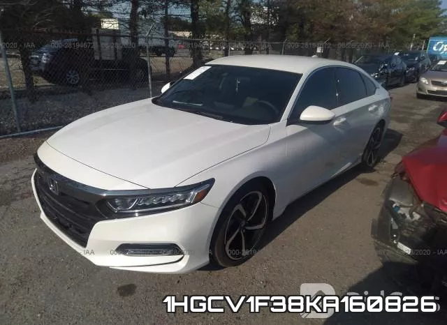 1HGCV1F38KA160826 фото 3
