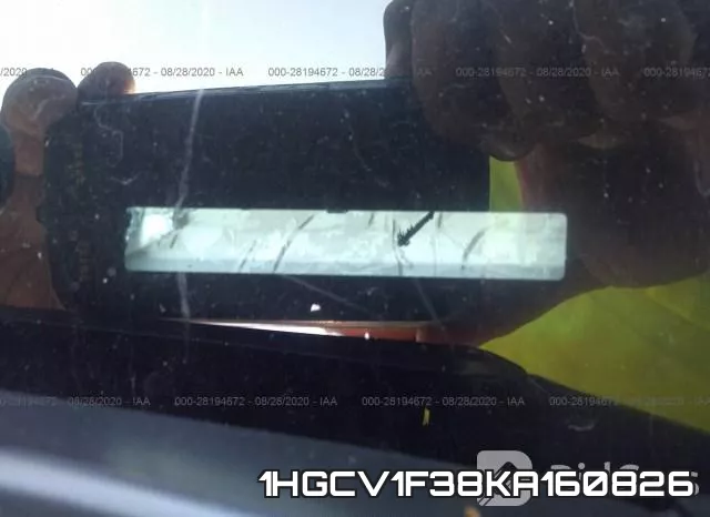 1HGCV1F38KA160826 фото 10