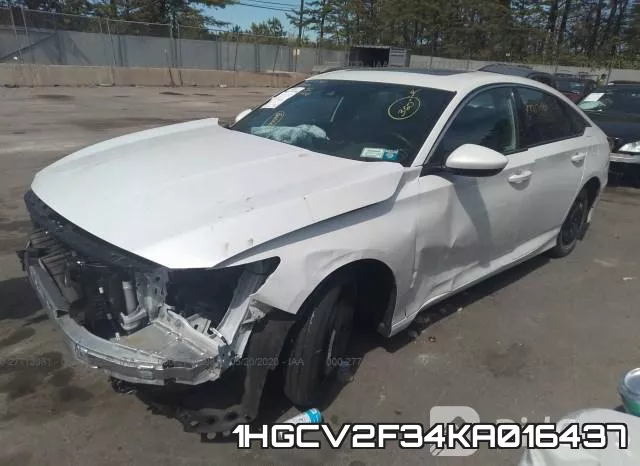 1HGCV2F34KA016437 фото 3
