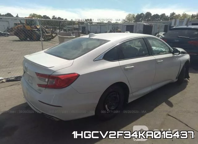 1HGCV2F34KA016437 фото 5