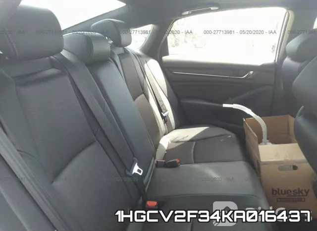 1HGCV2F34KA016437 фото 9