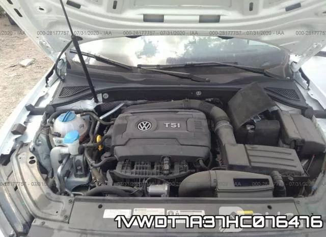 1VWDT7A37HC076476 фото 2