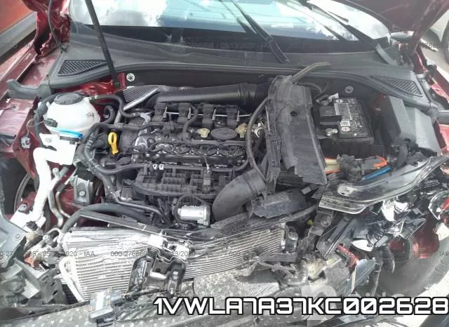 1VWLA7A37KC002628 фото 2