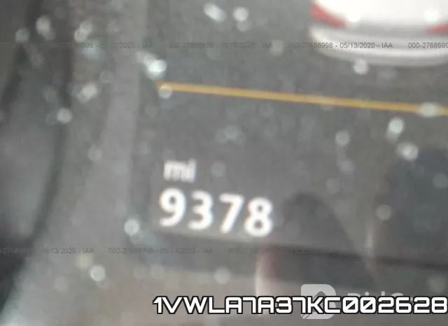 1VWLA7A37KC002628 фото 8