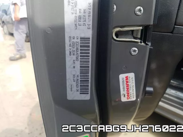 2C3CCABG9JH276022 фото 2