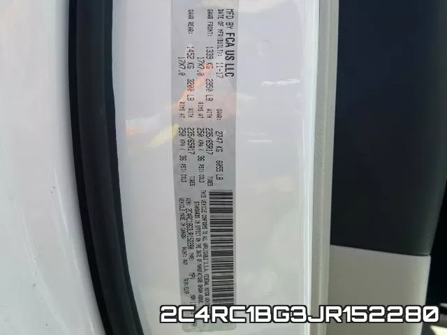 2C4RC1BG3JR152280 фото 2