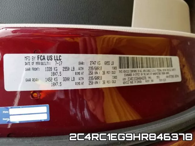 2C4RC1EG9HR846378 фото 2