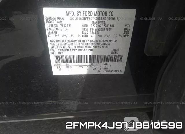 2FMPK4J97JBB10598 фото 10