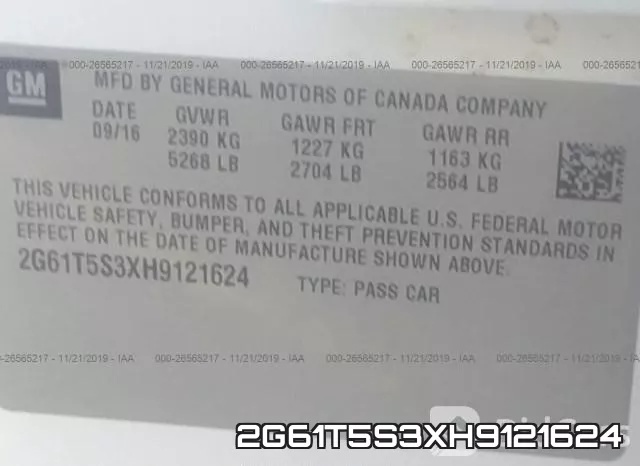 2G61T5S3XH9121624 фото 10