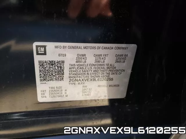 2GNAXVEX9L6120255 фото 2