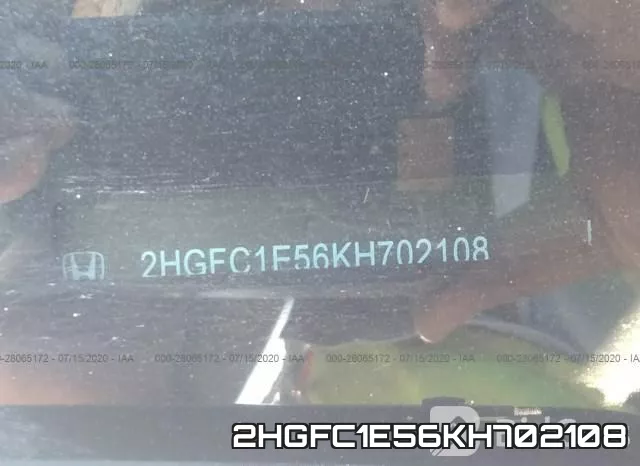 2HGFC1E56KH702108 фото 10
