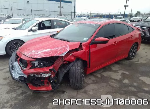 2HGFC1E59JH708886 фото 3