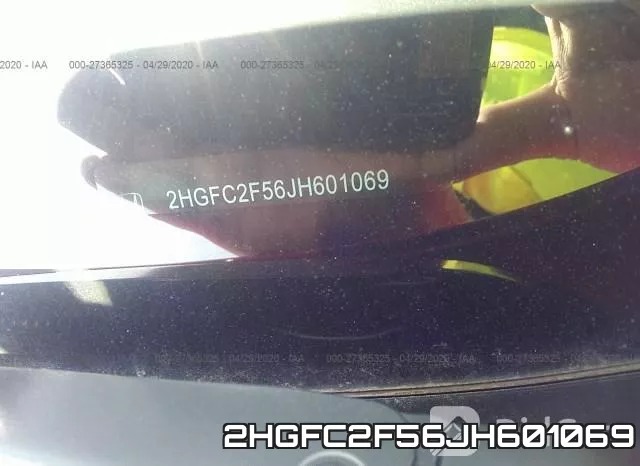 2HGFC2F56JH601069 фото 10