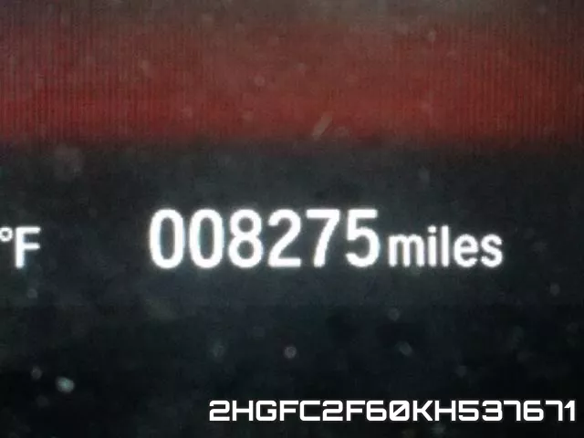 2HGFC2F60KH537671 фото 9