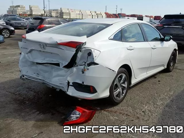 2HGFC2F62KH543780 фото 5