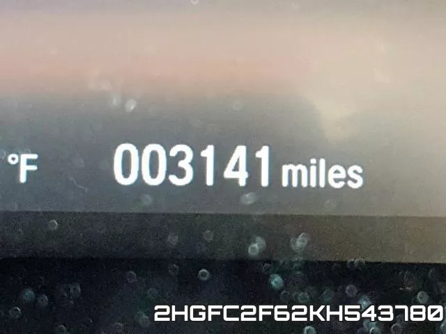 2HGFC2F62KH543780 фото 9