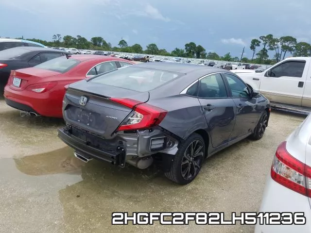 2HGFC2F82LH511236 фото 5