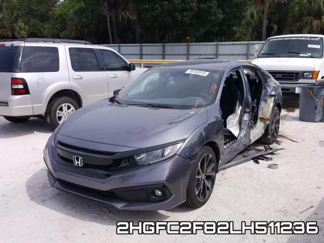 2HGFC2F82LH511236 фото 10
