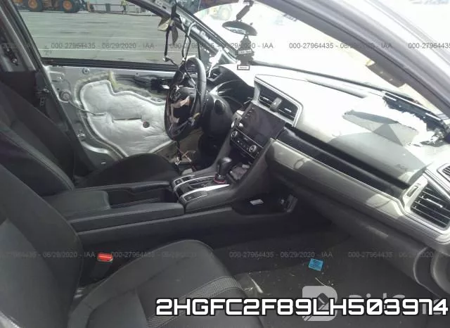 2HGFC2F89LH503974 фото 6