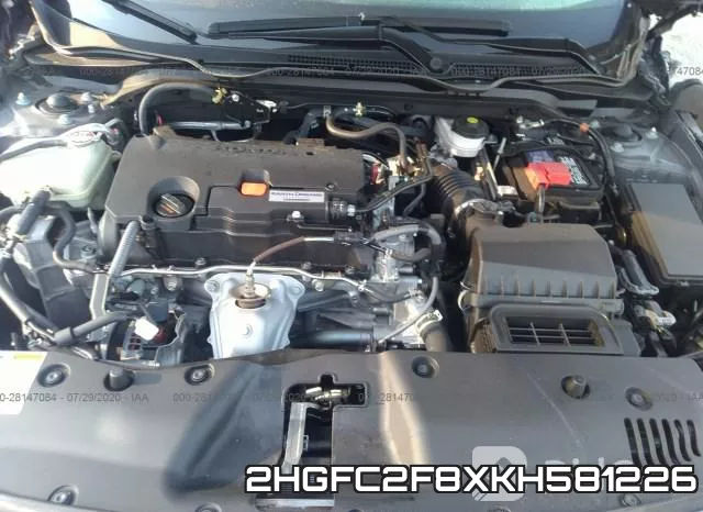 2HGFC2F8XKH581226 фото 2