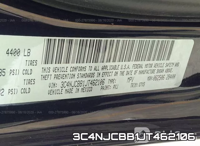 3C4NJCBB1JT462106 фото 10