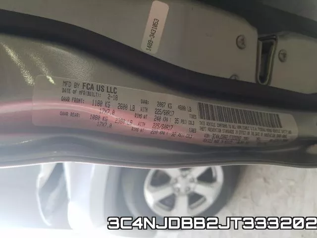 3C4NJDBB2JT333202 фото 2