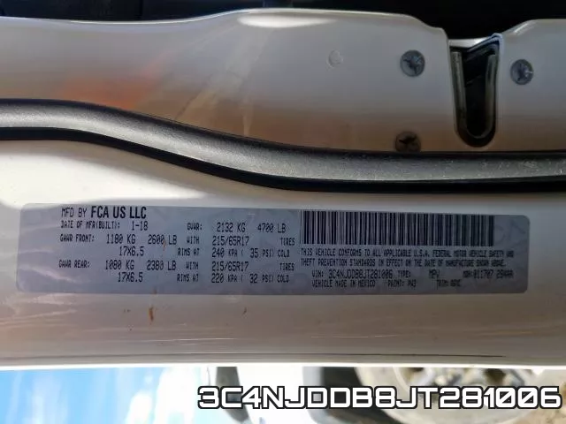 3C4NJDDB8JT281006 фото 2