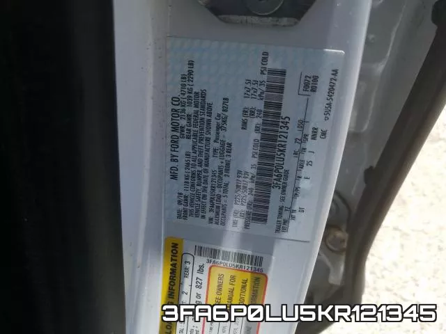 3FA6P0LU5KR121345 фото 2