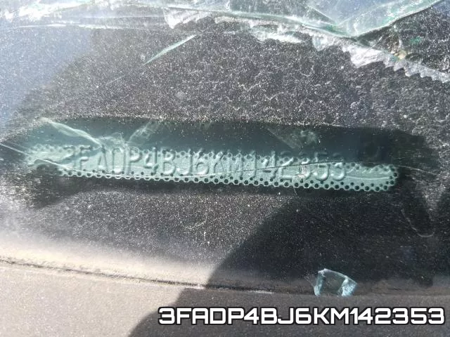 3FADP4BJ6KM142353 фото 2