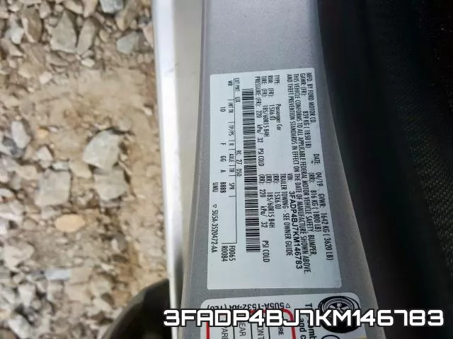 3FADP4BJ7KM146783 фото 2