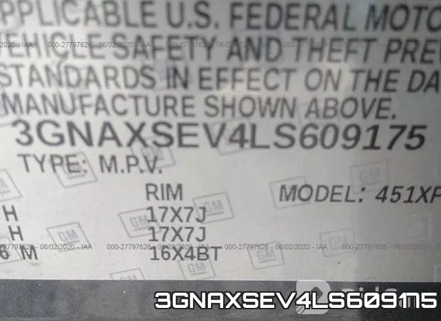 3GNAXSEV4LS609175 фото 10