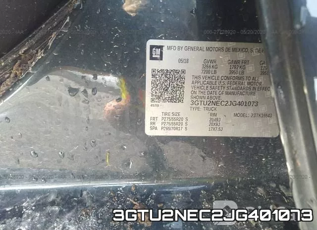 3GTU2NEC2JG401073 фото 10