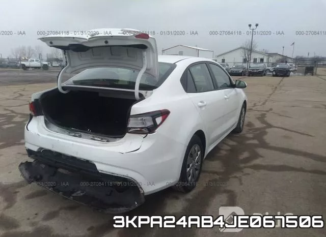 3KPA24AB4JE067506 фото 5
