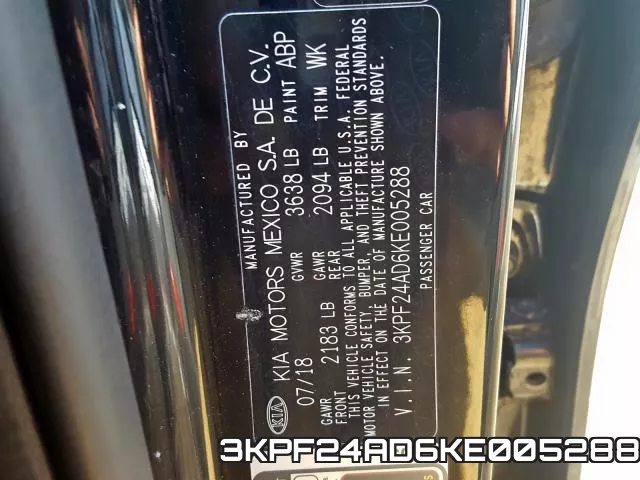 3KPF24AD6KE005288 фото 2